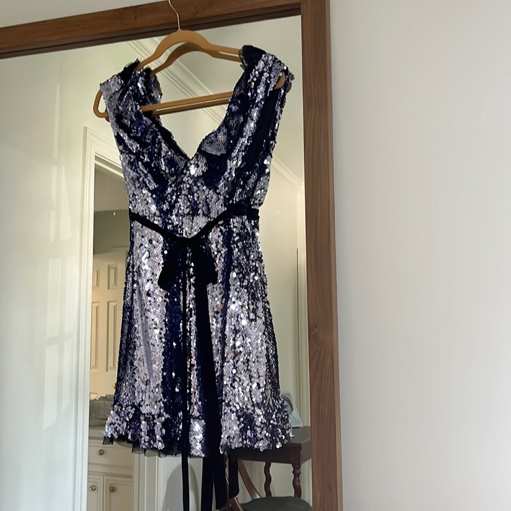 Free People Sequin Mini Dress